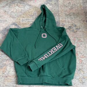 Overtime Green Hoodie
